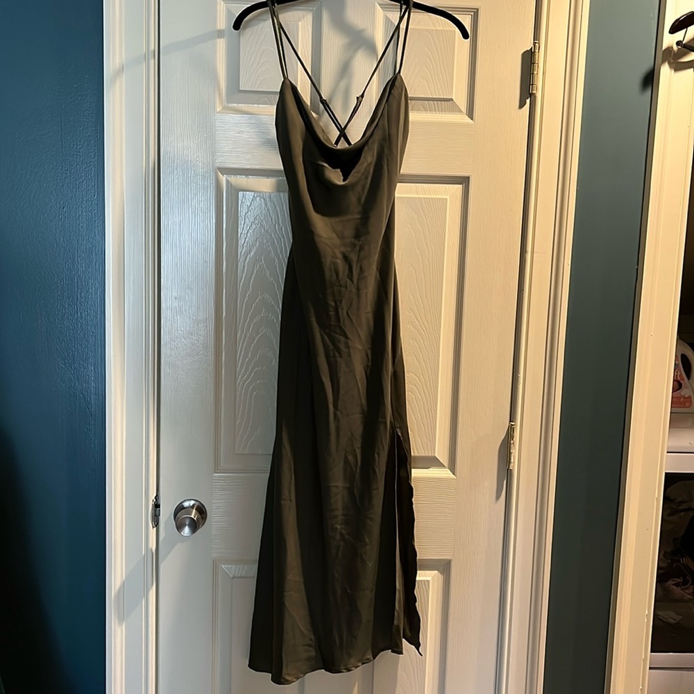 Astr green dress size S
